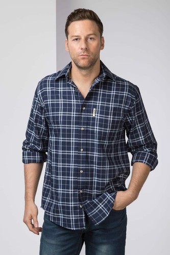 Rydale Check Shirts Country Outdoor Work Long Sleeved Cotton Shirts 35 Colours - Picture 32 of 33