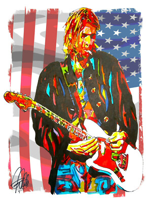 壁掛けKurt Cobain ポップアート作品 壁掛けKurt Cobain ポップアート作品
