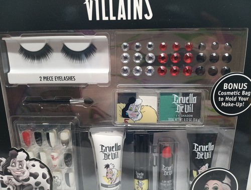 Disney Villains CRUELLA DEVIL Get the Look Cosmetic Kit Make Up Set - Picture 3 of 4