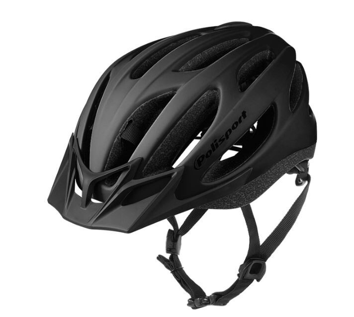 Casque vélo Polisport Sport Flow taille M 55/57 cm noir pour route et VTT