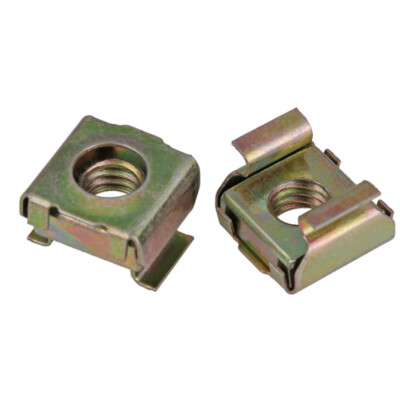 Käfigmutter Muttern Farbe verzinkt Kastenmutter Einsteckmutter M5 M6 Cage Nut