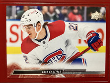 Cole Caufield   22-23 Upper Deck #95  Montreal Canadiens