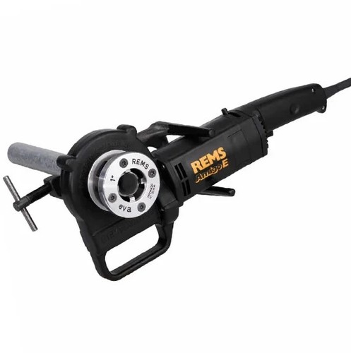 REMS AMIGO E Pipe Threader 110v c/w Quick Change Heads 1/2", 3/4", 1" - Picture 3 of 3