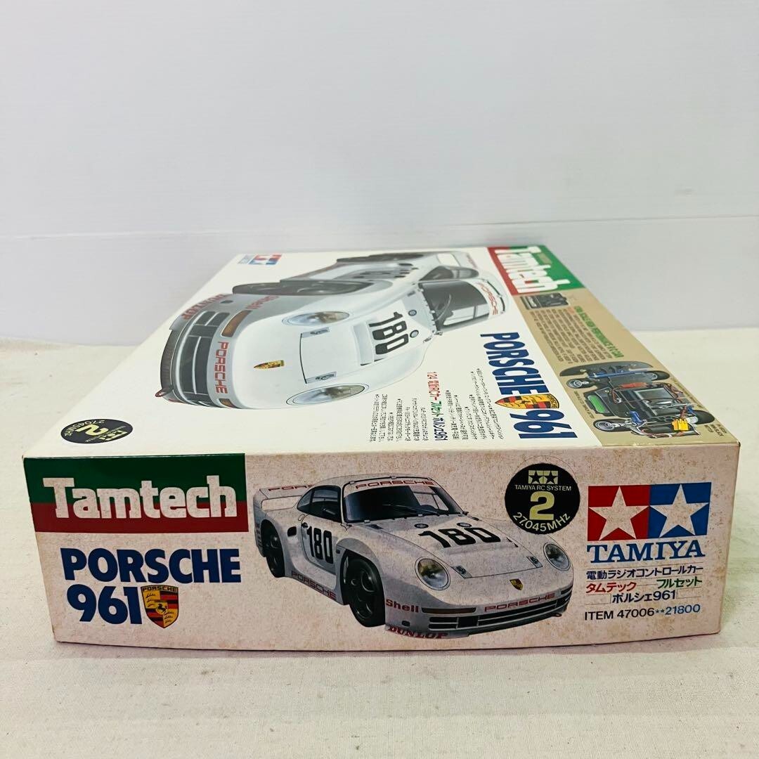 タミヤ タムテック PORSCHE 961 Tamtech 1/24 Porsche 961 1/24 Electric RC Car Vintage Color