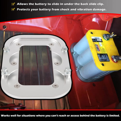 For 34/78 Optima Battery Tray Hold Down Box Blue Yellow Red Top 34M D34M D34 34 - Picture 2 of 12