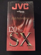 JVC High Performance 120 SX 6 hours NEW 3 tapes
