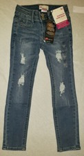 Girl's So Superstar Super Skinny Medium Wash Denim Jeans Size 5