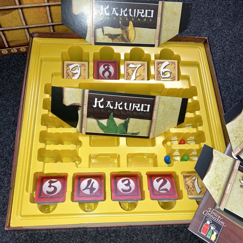 Denk Spiel Kakuro  -  Challenge Sudoku Rechnen Brettspiel Ab 7 Jahr 2-4 Sp ISGZ - Bild 3 von 4