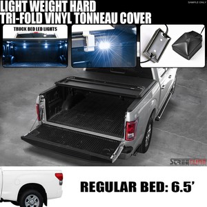 For 14 19 Toyota Tundra Truck 6 5 Ft 78 Bed Tri Fold Hard Vinyl Tonneau Cover Rainbowlands Lk