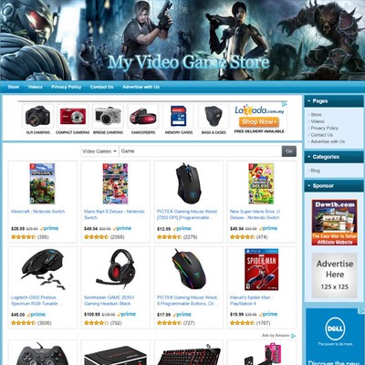 video game store websites