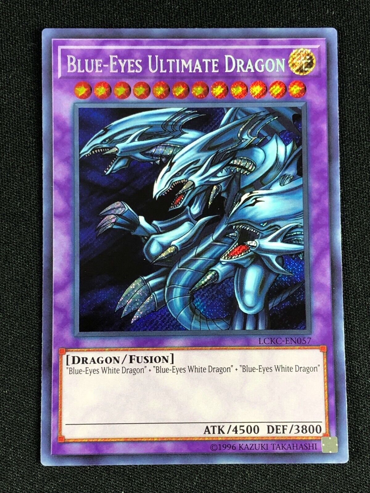 Secret*(Dragon Master Knight +Blue-Eyes Ultimate LCKC) Fusion: Luster  Soldier