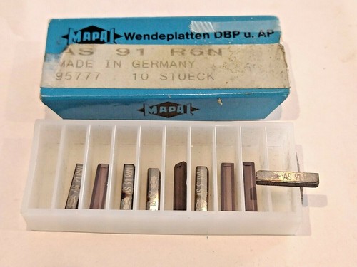 (9) MAPAL AS 91 R6N CARBIDE INSERTS CUTTERS | eBay