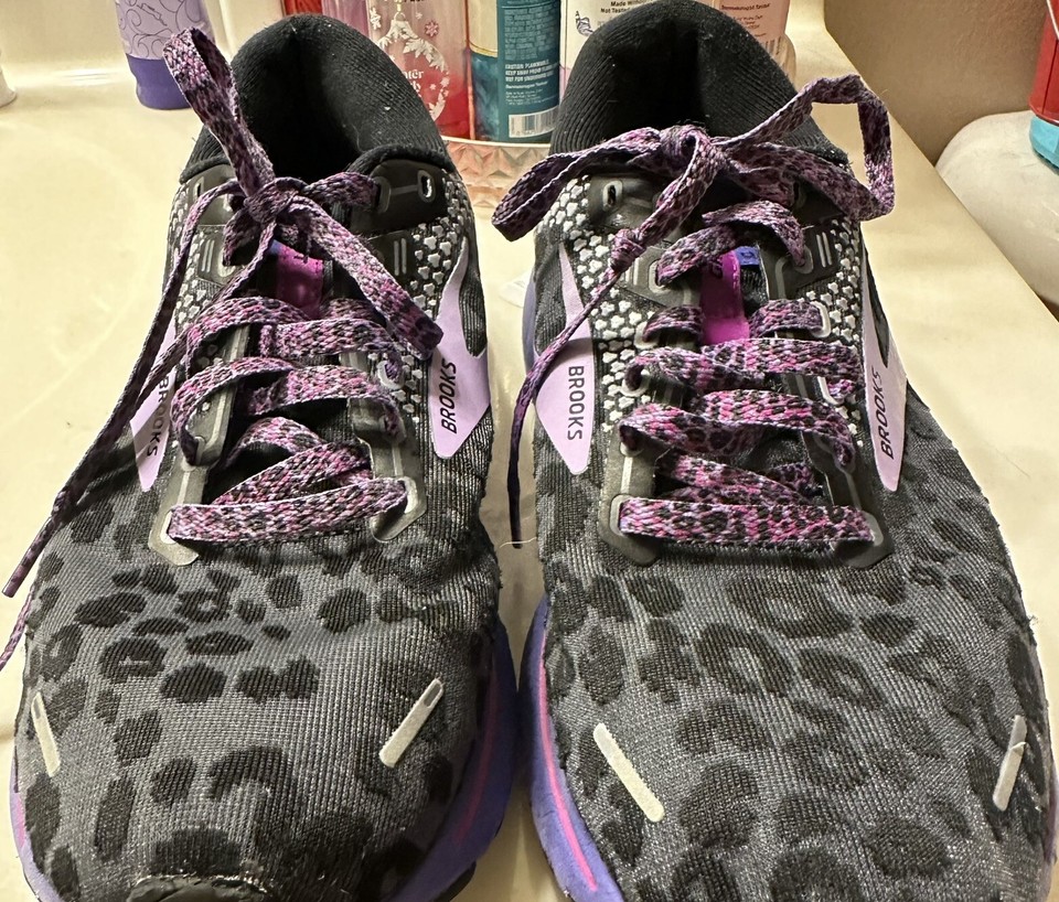Brooks Ghost 14 Electric Cheetah Run Wild Women's 10 Running Shoe
