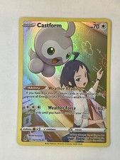 Castform TG11/TG30 Trainer Gallery Lost Origin Pokemon Card NEAR MINT NM
