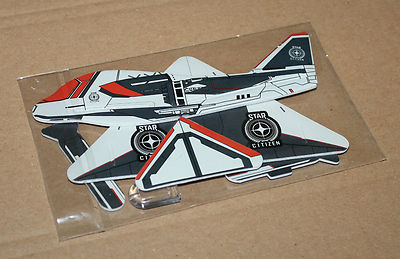 Star Citizen promo small Cardboard Plane rare Promo Gamescom 2016