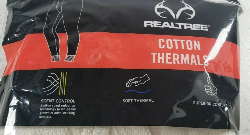Realtree Men's Heavyweight Cotton Thermal bottom SIZE XL - Image 4 of 4