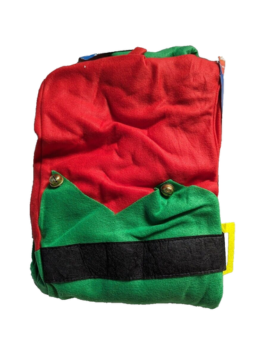 Costume Elfo Adulto M Natale Vestito Fantasia Maschio Natale Medio Sito Pezzo Unisex - Foto 7 di 24