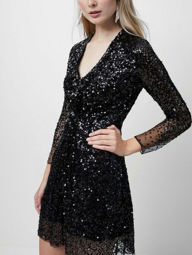 FRENCH CONNECTION Emille Sparkle Dress 