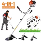 58CC/42.7CC Straight Shaft String Trimmer Gas Powered Weed Eater, Brush&Cutter~