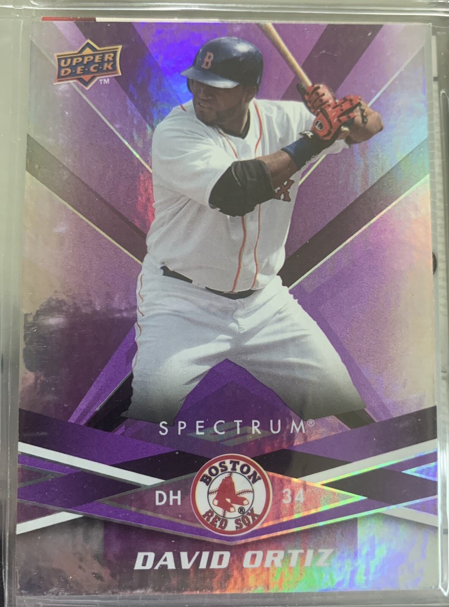 7 David Ortiz RED SOX baseball cards. MLB HOF. Big Papi. | eBay