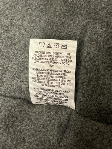 Calvin Klein Jeans Boys Winter Jacket Hooded Fleece Lined Full Zip Size XL 18/20 - Picture 16 of 17