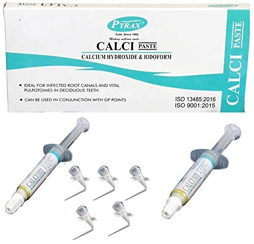 Pyrax CALCI Paste Calcium Hydroxide Iodoform Paste for Infected Root ...