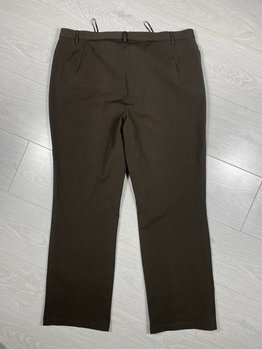 Jil Sander Women Pants Trouser Olive 44 Straight Vintage Italy Classic - Picture 13 of 14
