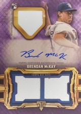 2020 Topps Triple Threads Baseball Base Rookies & Future Phenoms Autographed