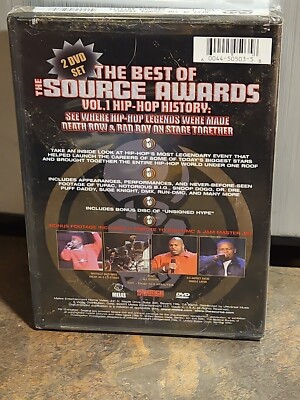 Best of The Source Awards Vol. 1 - Hip-Hop History (DVD, 2003