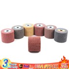 7x Abrasive Wire Drawing Polishing Wheel Grit 60-600# F/Burnishing Machine 4.7in