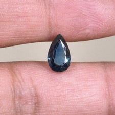 VVS 2.59 Cts Certified Natural Australian Blue Sapphire Unheated Rare Gemstone
