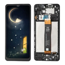 For Samsung Galaxy A12 Nacho SM-A127 LCD Touch Screen Replacement Parts Frame US