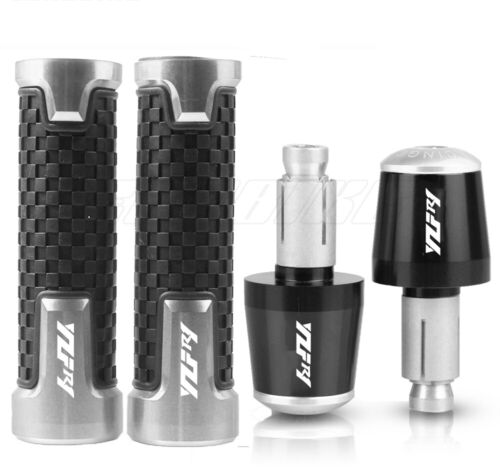 Handlebar Hand Grips Handle Bar End Caps For Yamaha YZFR1 YZF R1/R3/R6/R15/R125 - Picture 9 of 9