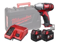Milwaukee - 18v Brushed Impact Wrench 1/2 - M18biw12-502c - 5.0ah Pack Milwaukee - 18v Brushed Impact Wrench 1/2 - M18biw12-502c - 5.0ah Pack