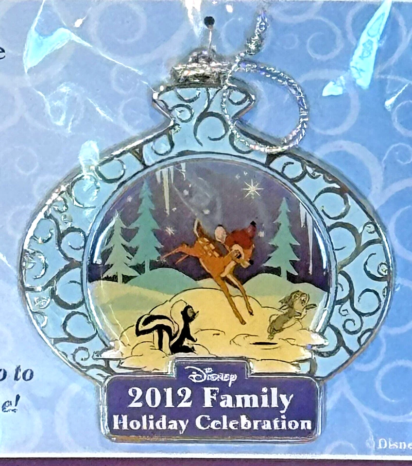 NUEVO 2012 MIEMBRO DEL ELENCO DE DISNEY BAMBI FAMILIA FIESTA CELEBRACIÓN ADORNO DE NAVIDAD Foto 2 de 4