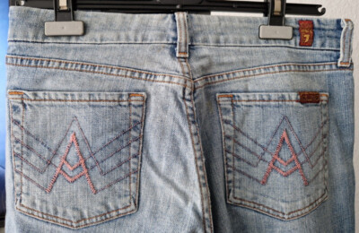 Seven 7 For All Mankind 3/4 Jeans Capri A Pocket Größe 29