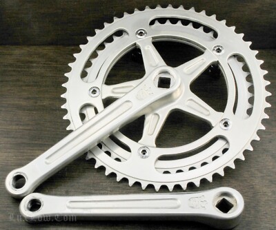 Vintage Sugino Mighty Competition RoadBike CRANKS 171mm52t44t