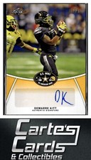 Demarre Kitt 2014 Leaf Army All-American Bowl #BA-DK1 Autographs Yellow 3/5