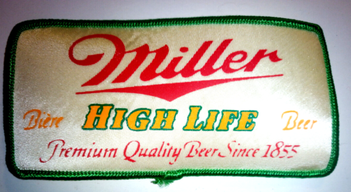 1980s Miller High Life Beer Canada Patch Badge Crest - Picture 1 of 4