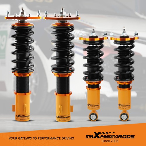 Adjustable Coilover Shocks Struts Kit For Subaru Liberty Legacy BE 2.0 2000-2004 - Picture 2 of 12
