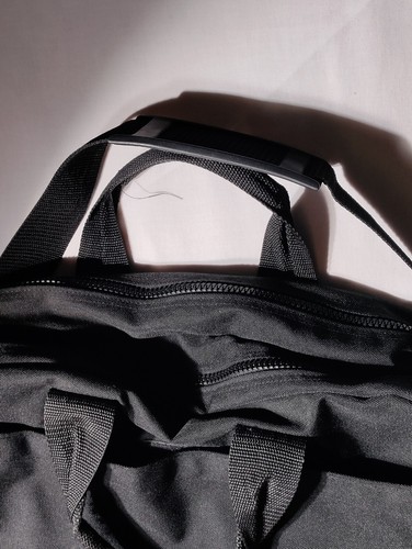 IBM Get Warped Black Canvas Bag 18" x 14" x 5" Laptop Carrying Case Warp OS - Picture 9 of 24