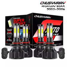For Honda Accord Lx Ex Sedan 4-door 2.4l 1990-2012 Led Headlight High Low Bulbs For Honda Accord Lx Ex Sedan 4-door 2.4l 1990-2012 Led Headlight High Low Bulbs
