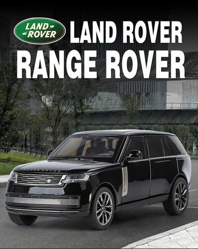 1:32 Land Range Rover SV SUV Diecast Car Model Sound Light Simulation Kids Gift - Picture 7 of 23