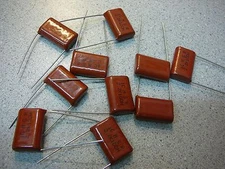 ILLINOIS Capacitor Metallized Polyester 2.2uF 100V 10%  Radial  **NEW**  Qty.10