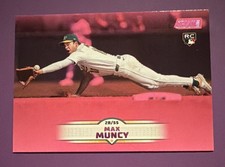 Topps 2020 Stadium Club Max Muncy Rookie Red Parallel #28 Los Angeles Dodgers