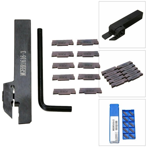 MGEHR1616-3 Drehbank Drehmeißel Halter Bohrstange + 10pcs MGMN300 Einsatz Düse - Bild 4 von 10