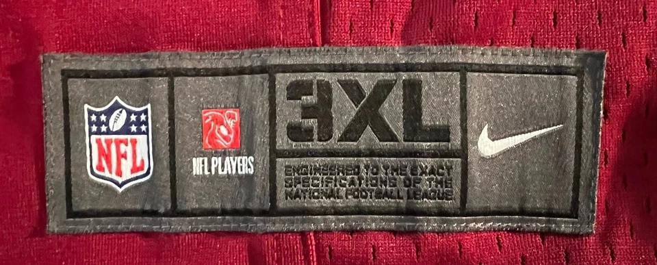 Camiseta deportiva Nike NFL Washington Redskins Alfred Morris #46 On Field - para hombre talla XXXL Foto 4 de 4