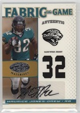 2007 Leaf Certified Materials 3/32 Maurice Jones-Drew #FOG-68 Auto 1b8t