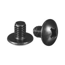 M6 x 8mm Truss Head Phillips Machine Screws, 304 Stainless Steel 18-8, 20 PCS