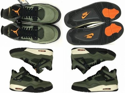 Nike Undefeated Air Jordan 4 Retro Deep Green Ib1519-200 | eBay